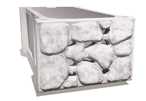 生態(tài)護(hù)坡透水式