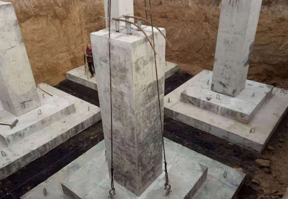 預(yù)制混凝土鐵塔基礎(chǔ)
