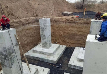 預(yù)制混凝土鐵塔基礎(chǔ)