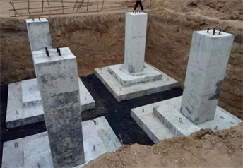 預(yù)制混凝土鐵塔基礎(chǔ)